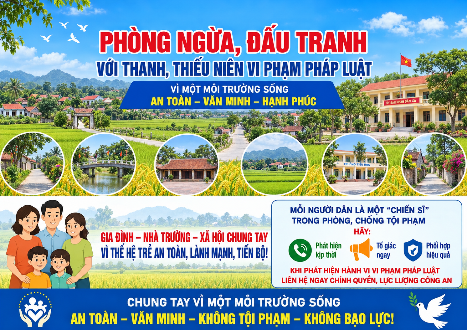 PHÒNG NGỪA, ĐẤU TRANH VỚI THANH, THIẾU NIÊN VI PHẠM PHÁP LUẬT