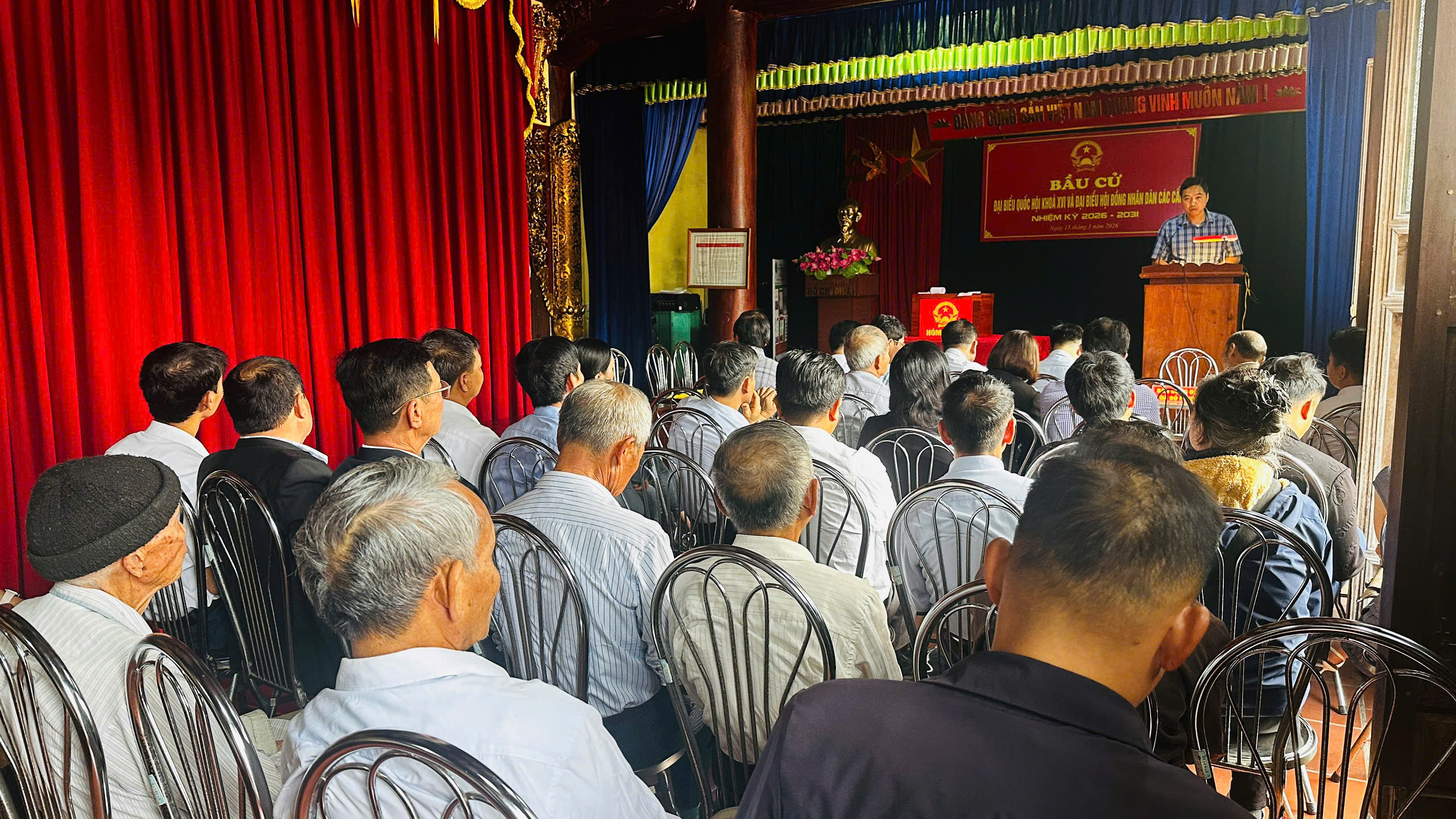 BÌNH NGUYÊN TỔ CHỨC VẬN HÀNH THỬ NGHIỆM CHƯƠNG TRÌNH KHAI MẠC VÀ THỰC HÀNH QUY TRÌNH BỎ PHIẾU BẦU CỬ ĐẠI BIỂU QUỐC HỘI KHÓA XVI VÀ ĐẠI BIỂU HĐND CÁC CẤP, NHIỆM KỲ 2026 – 2031