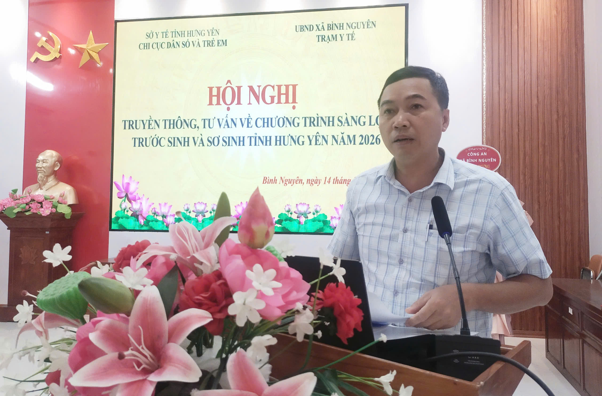 Truyền thông, tư vấn chương trình sàng lọc trước sinh và sơ sinh tỉnh Hưng Yên năm 2026