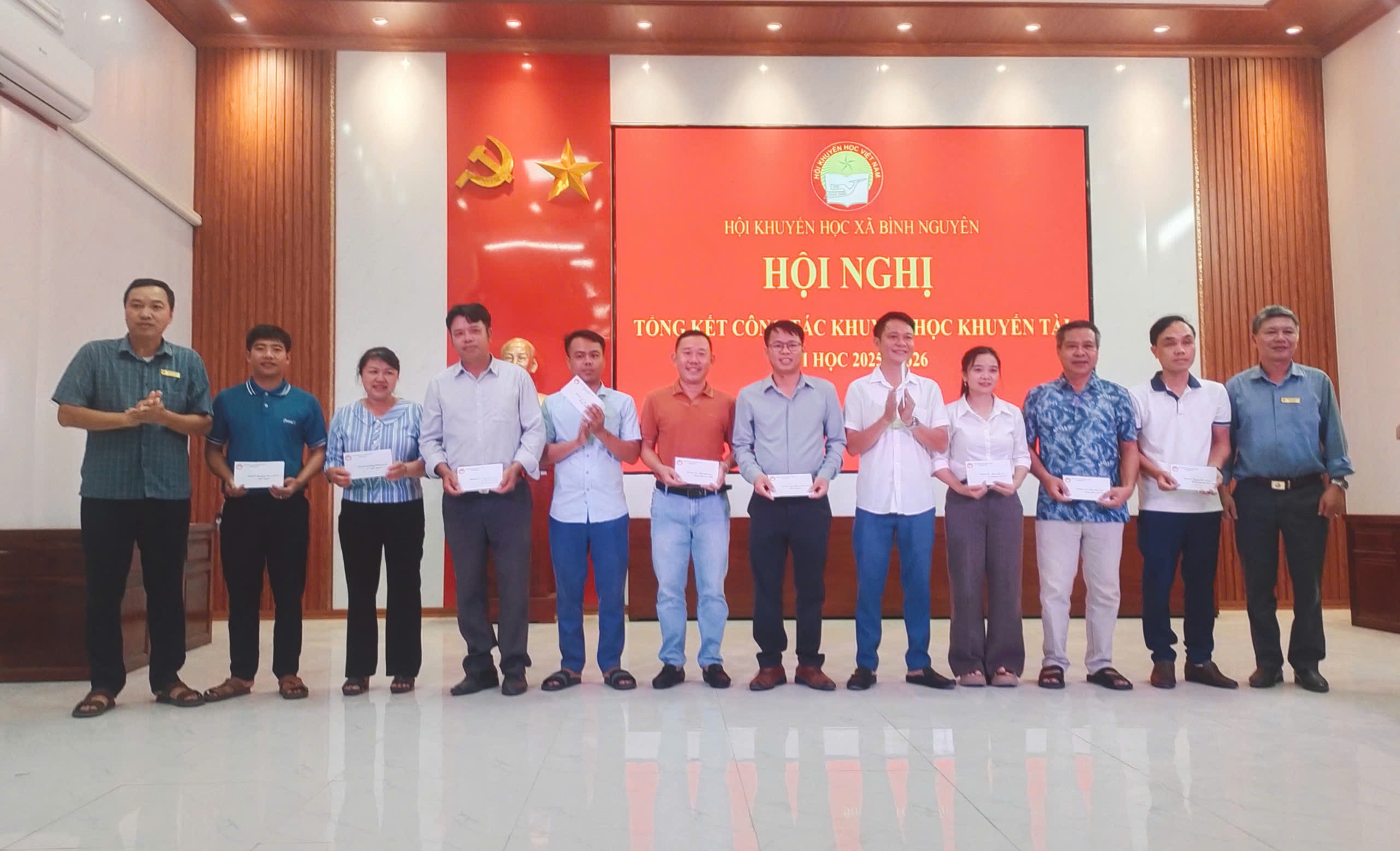 Hội Khuyến học xã Bình Nguyên: Khen thưởng gần 1.400 học sinh xuất sắc
